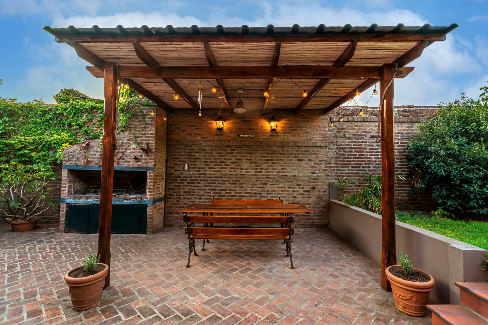 Terrassenplatten im Außenbereich
